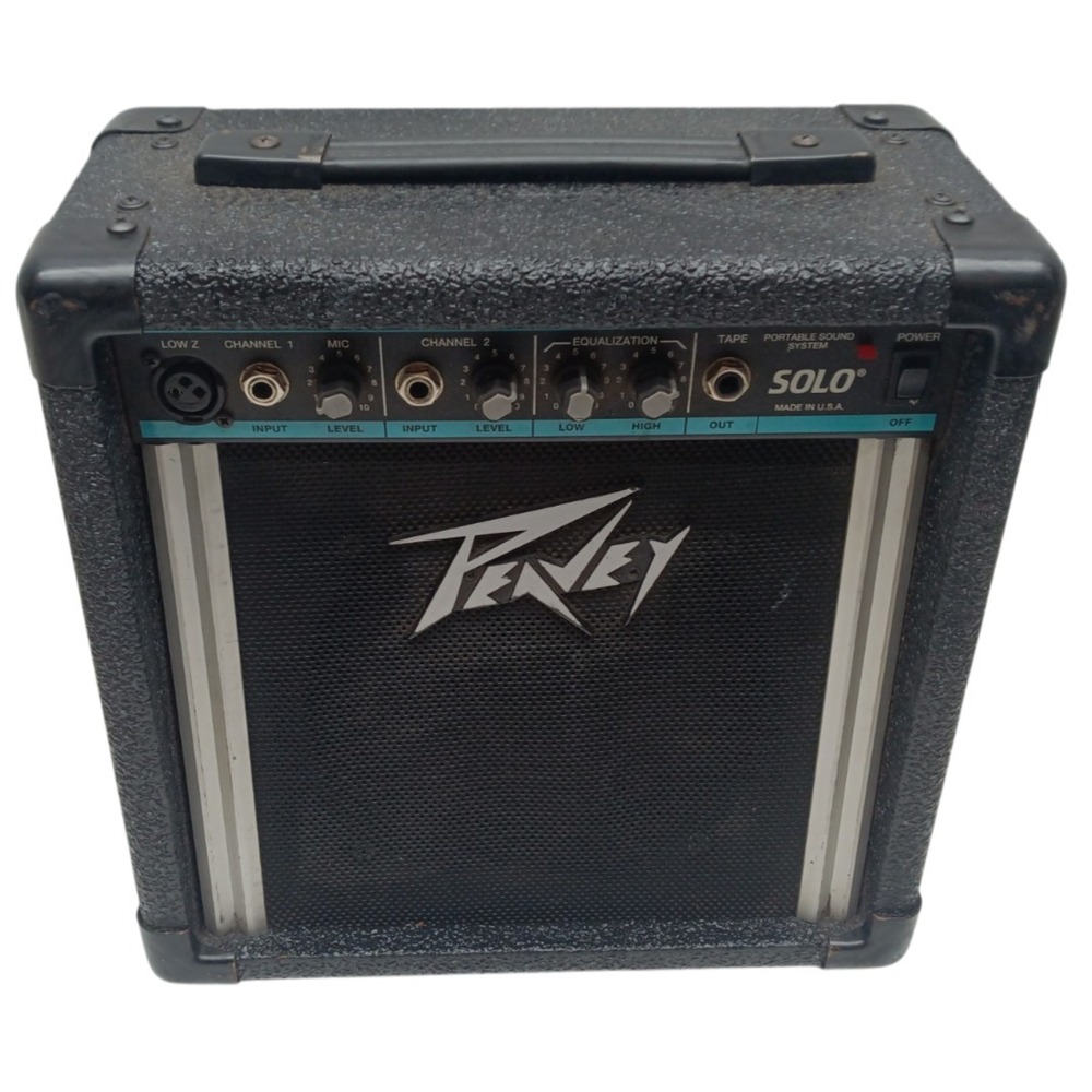 Peavey Solo Combo Solid State Guitar Amplifier 15W 2-Channel Electric 12" X 13"